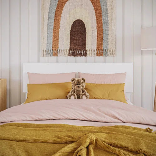 Amandaleigh Solid Wood Panel Bed