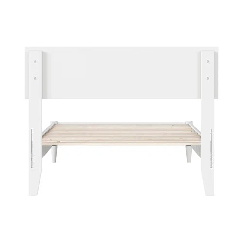 Amandaleigh Solid Wood Panel Bed