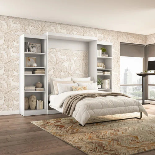 Arlex Murphy Bed and 2 Shelving Units