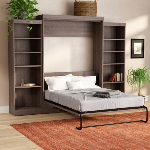 Arlex Murphy Bed and 2 Shelving Units